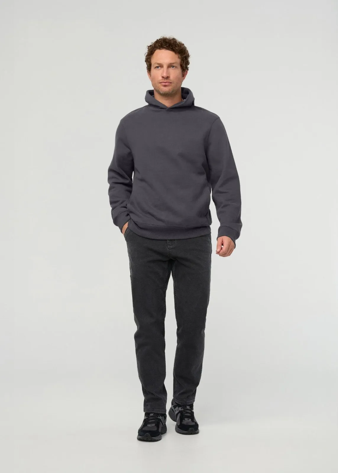 DuraSoft Fleece Motion Hoodie - Washed Grey sold by DUER product image thumbnail 2