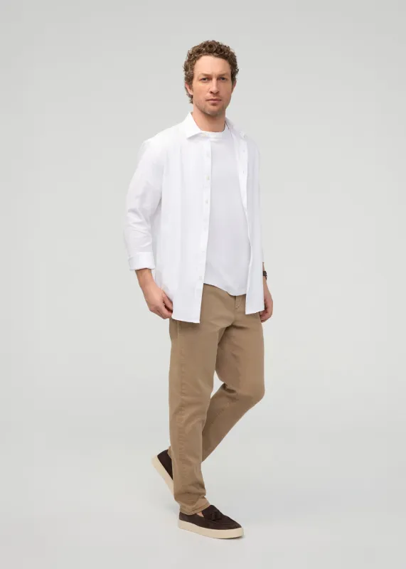 FlexTwill Relaxed Pull On Pant - Desert Khaki sold by DUER