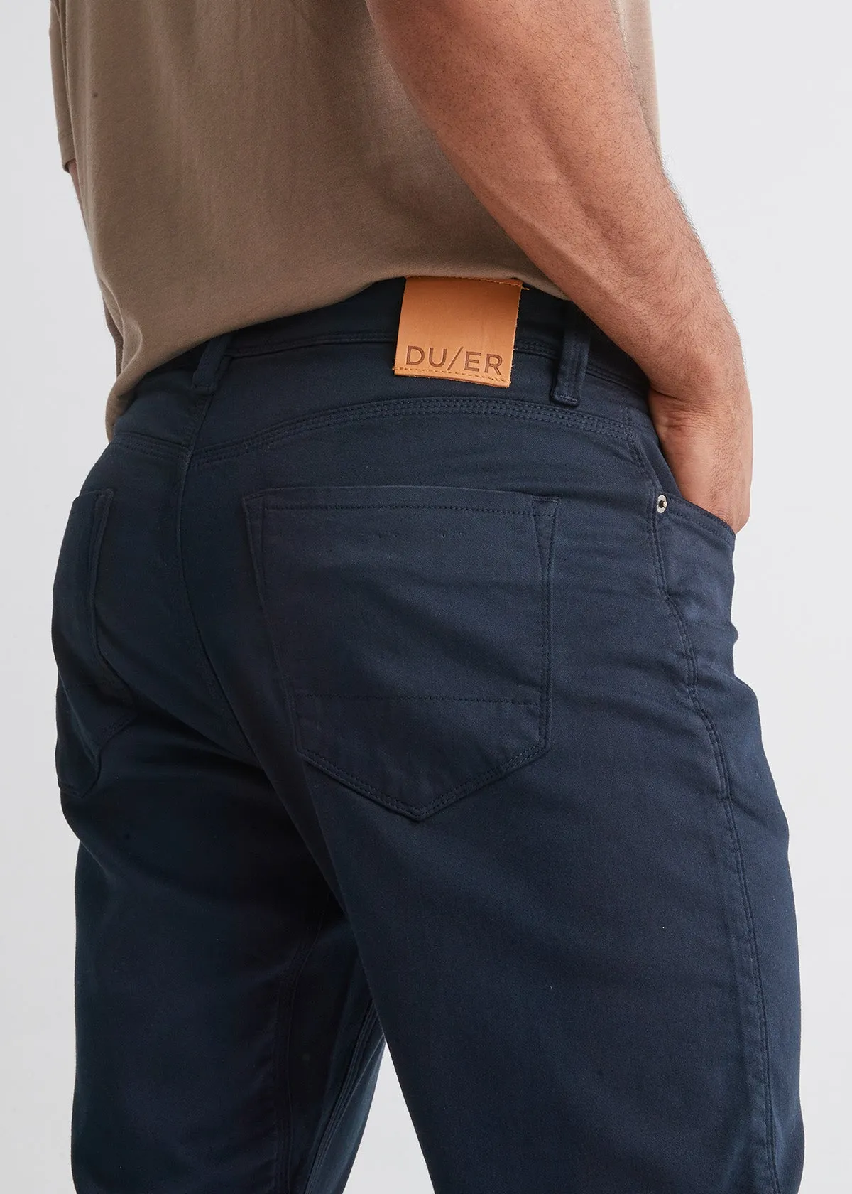 No Sweat Relaxed Taper - Navy sold by DUER product image thumbnail 4