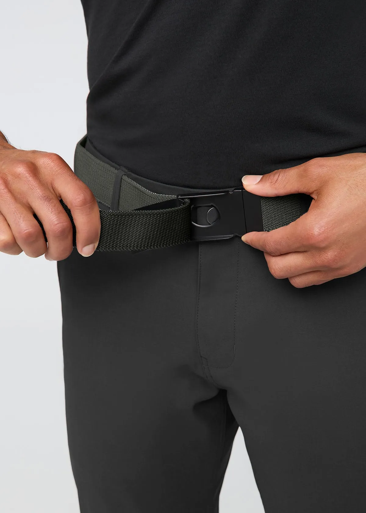 Reversible Stretch Belt - Evergreen/Light Fern sold by DUER product image thumbnail 2