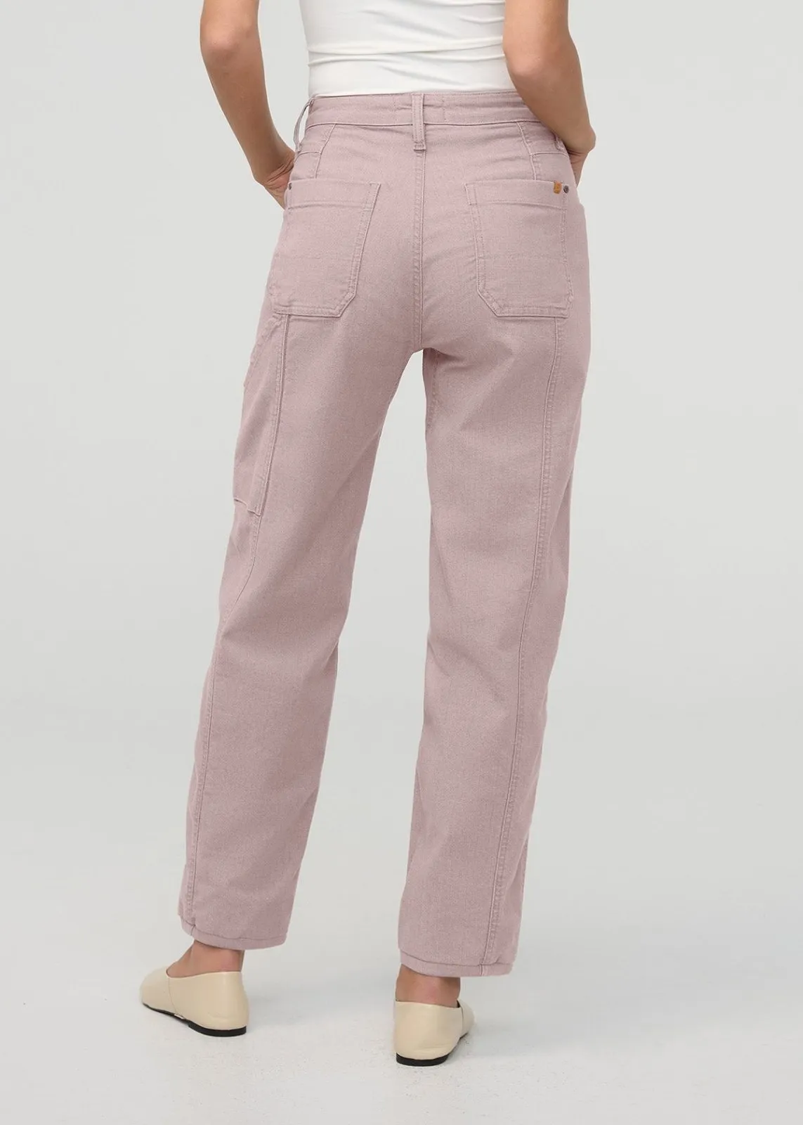 Stretch Canvas Utility Pant - Chalk sold by DUER product image thumbnail 4
