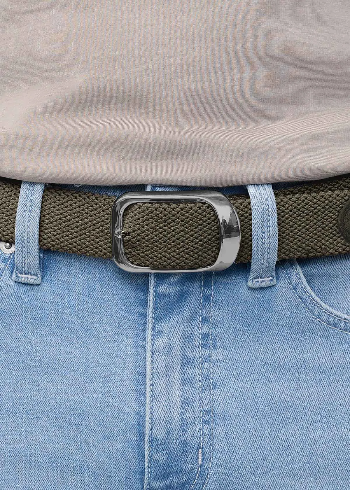 Performance Stretch Belt - Olive Drab sold by DUER product image thumbnail 2