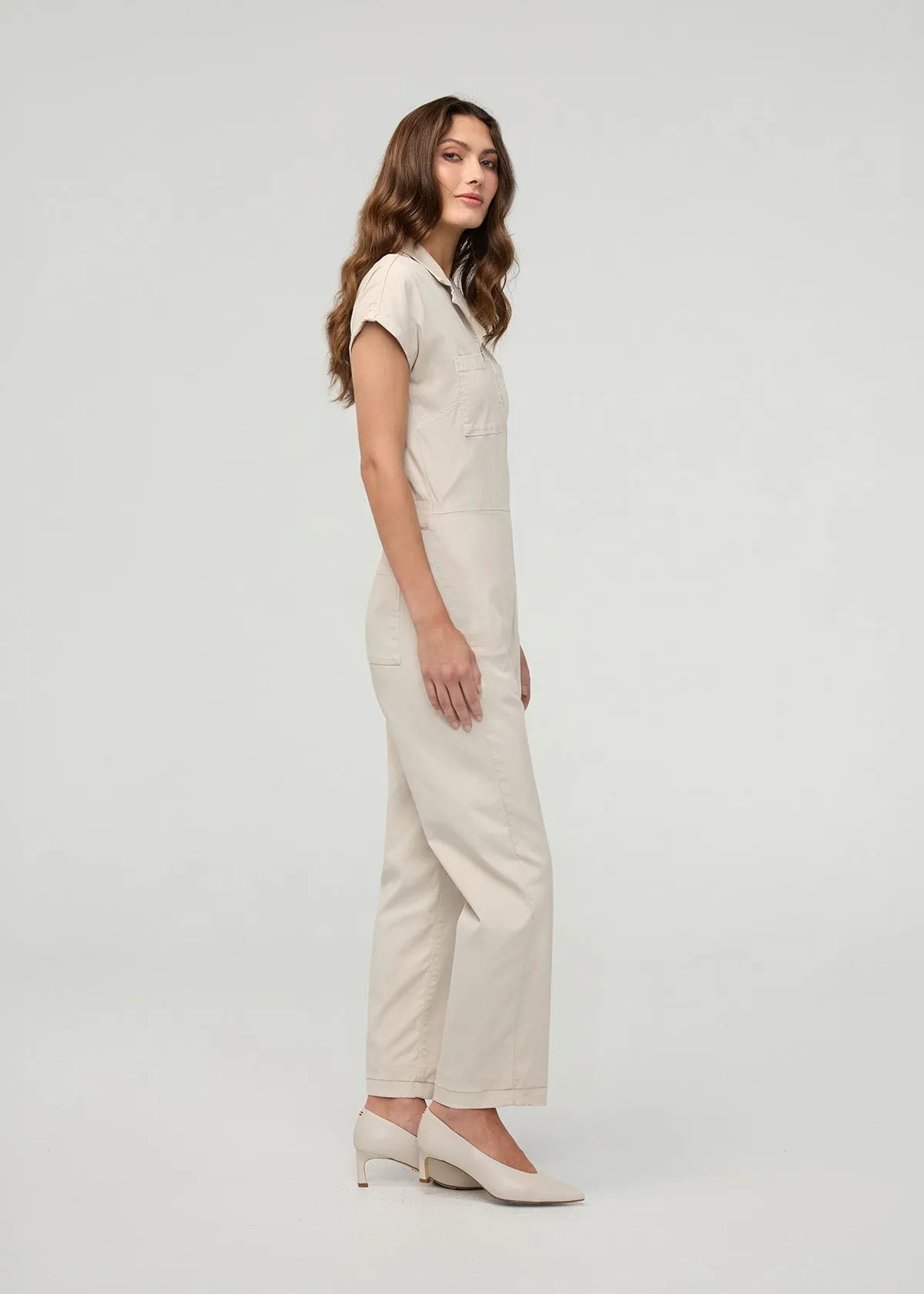 Live Lite Boiler Suit - Sandstone sold by DUER product image thumbnail 2