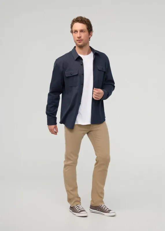 No Sweat Slim Straight - Desert Khaki made by DUER