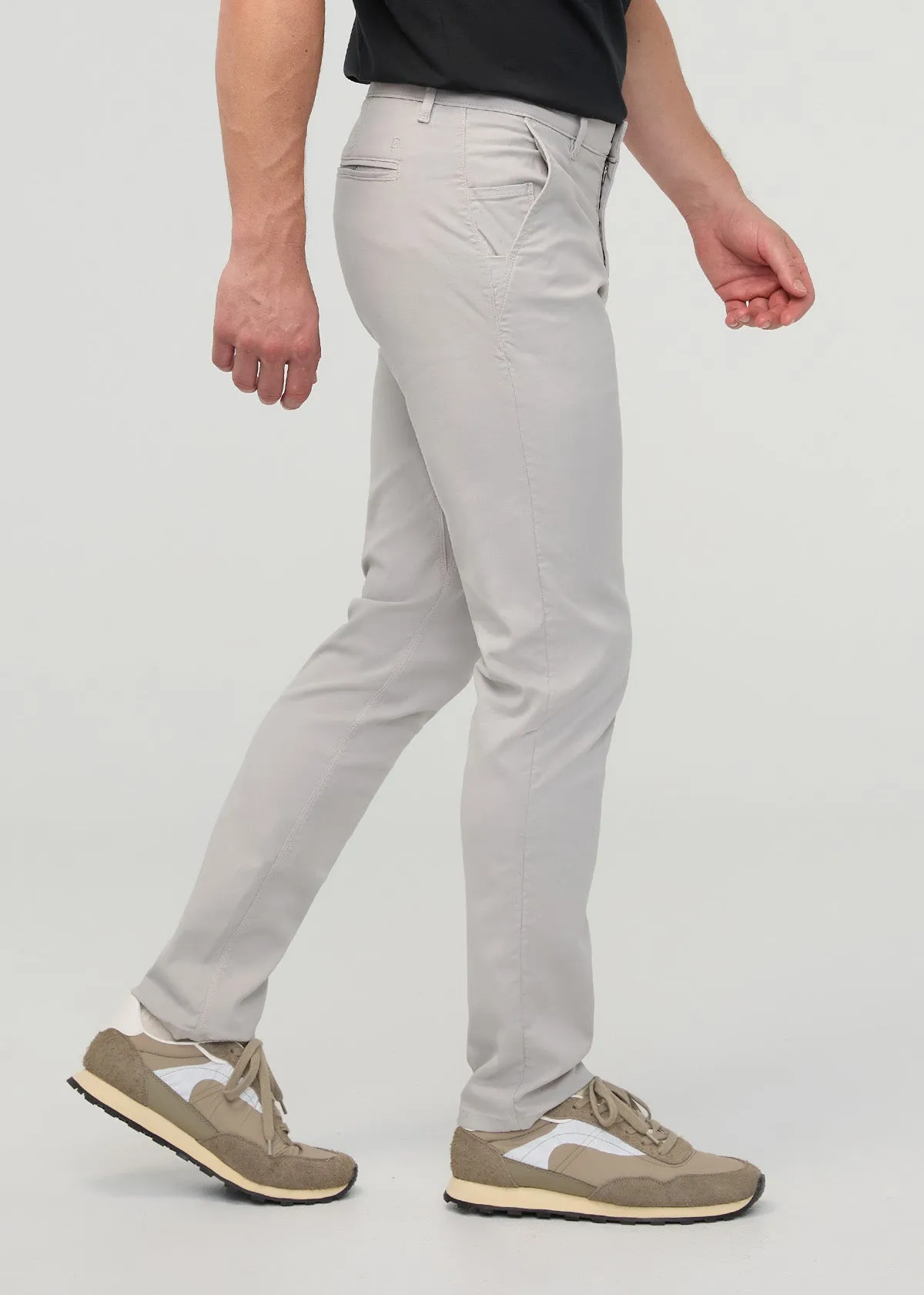 Live Lite Slim Straight Chino - Mist sold by DUER product image thumbnail 3