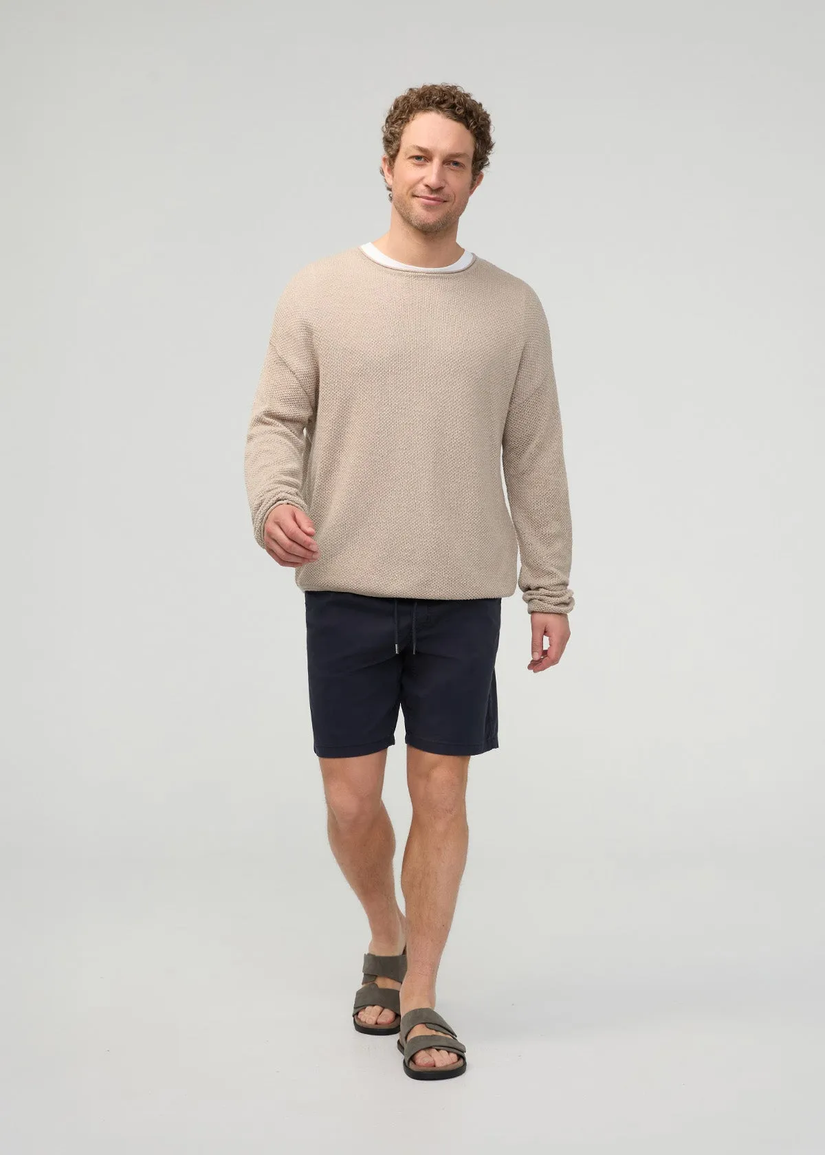 Live Lite Traveller Short - Navy sold by DUER