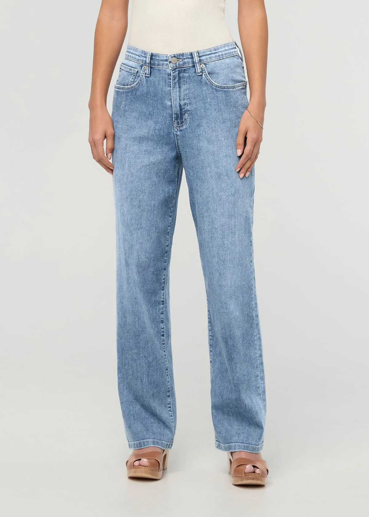 Performance Denim Lite High Rise Straight sold by DUER product image thumbnail 2