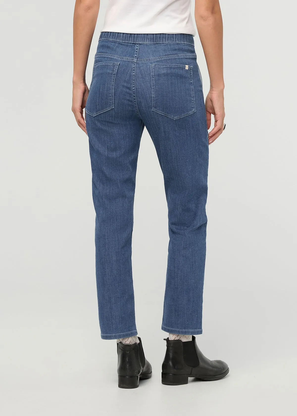 Performance Denim Lite Harbour Pant - Seaside Blue sold by DUER product image thumbnail 4