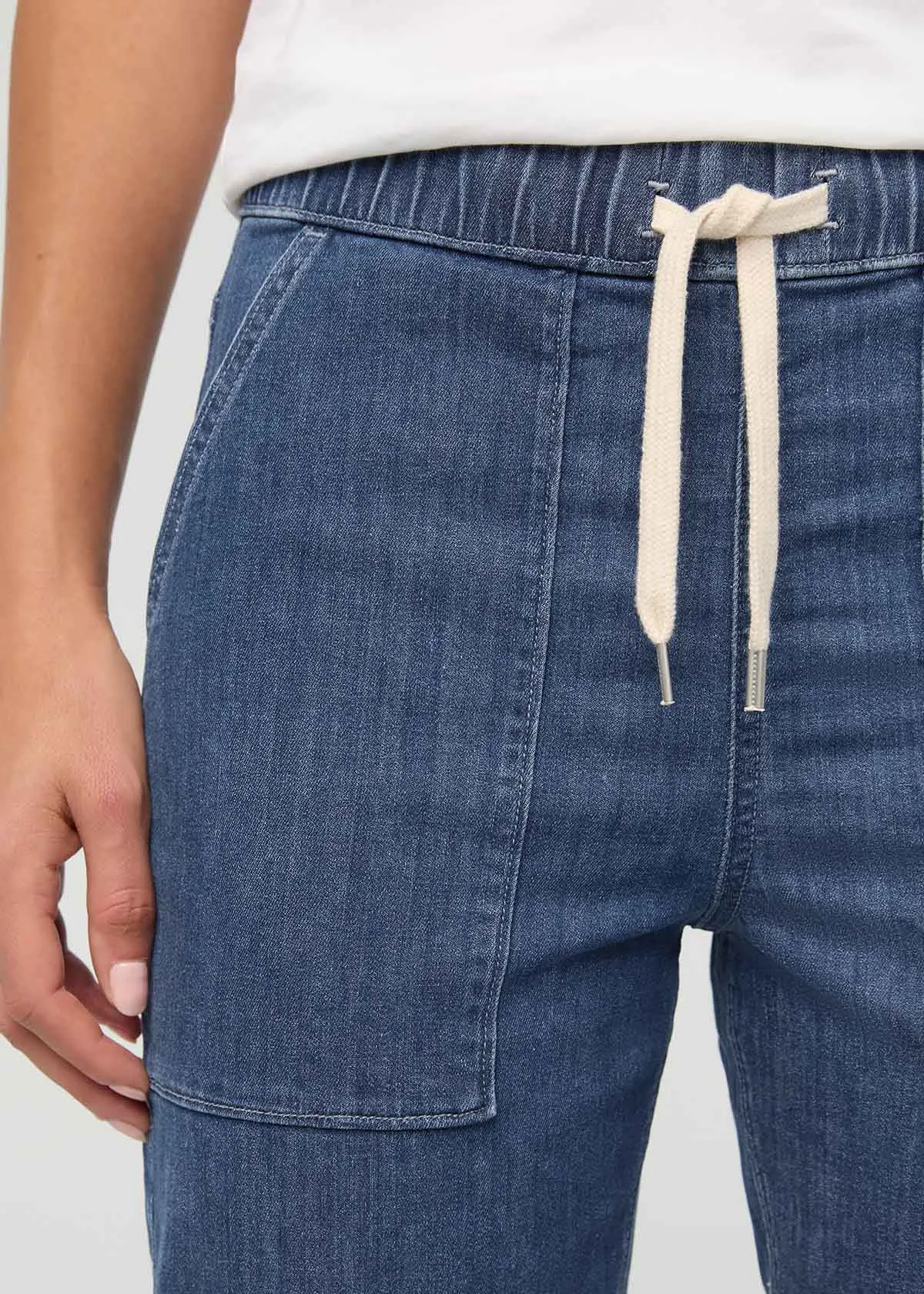 Performance Denim Lite Harbour Pant - Seaside Blue sold by DUER product image thumbnail 5