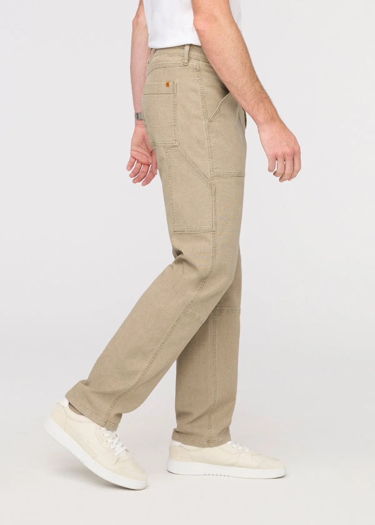 Stretch Canvas Utility Pant - Tan sold by DUER product image thumbnail 3