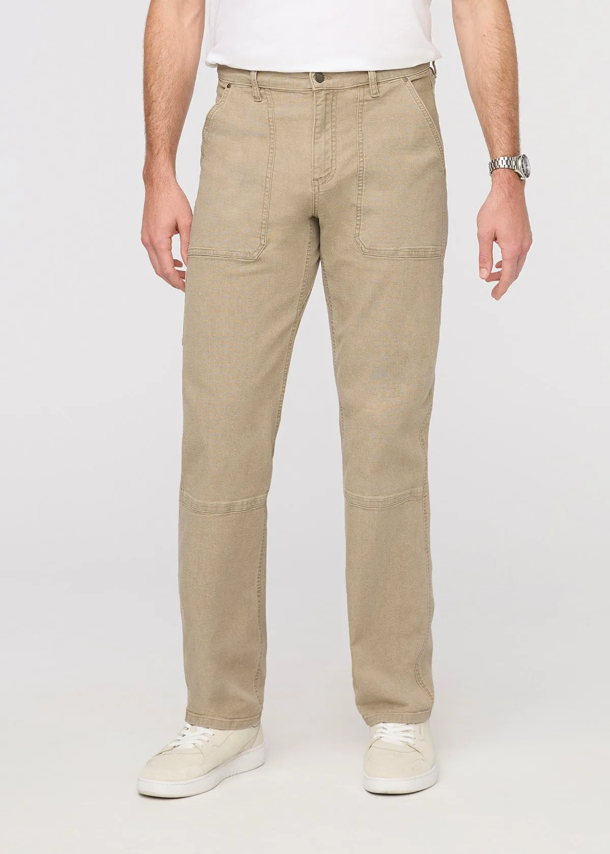 Stretch Canvas Utility Pant - Tan sold by DUER product image thumbnail 2