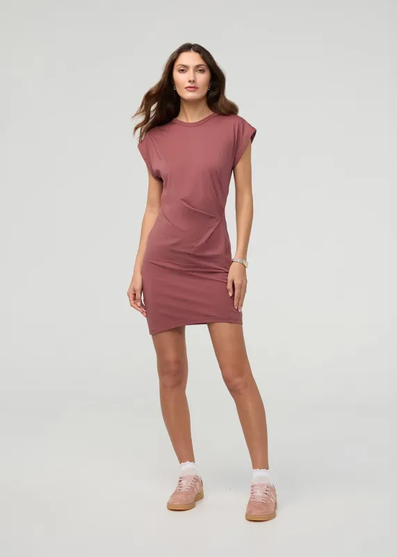 Purepima Easy Dress - Red Clay sold by DUER