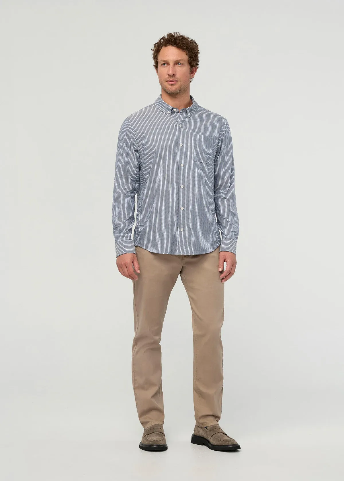 Cloudweight Twill One Pocket Shirt sold by DUER