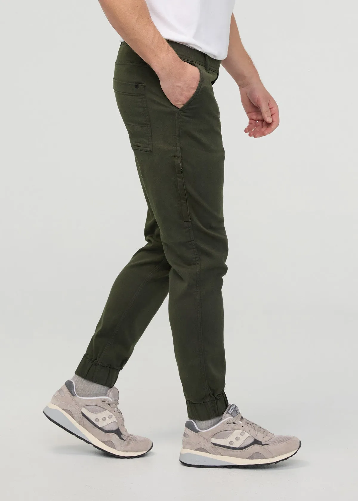 No Sweat Jogger - Evergreen sold by DUER product image thumbnail 3