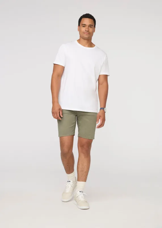 No Sweat Short Relaxed - Light Fern made by DUER