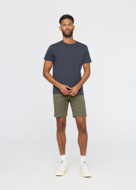 No Sweat Short Slim - Light Fern made by DUER