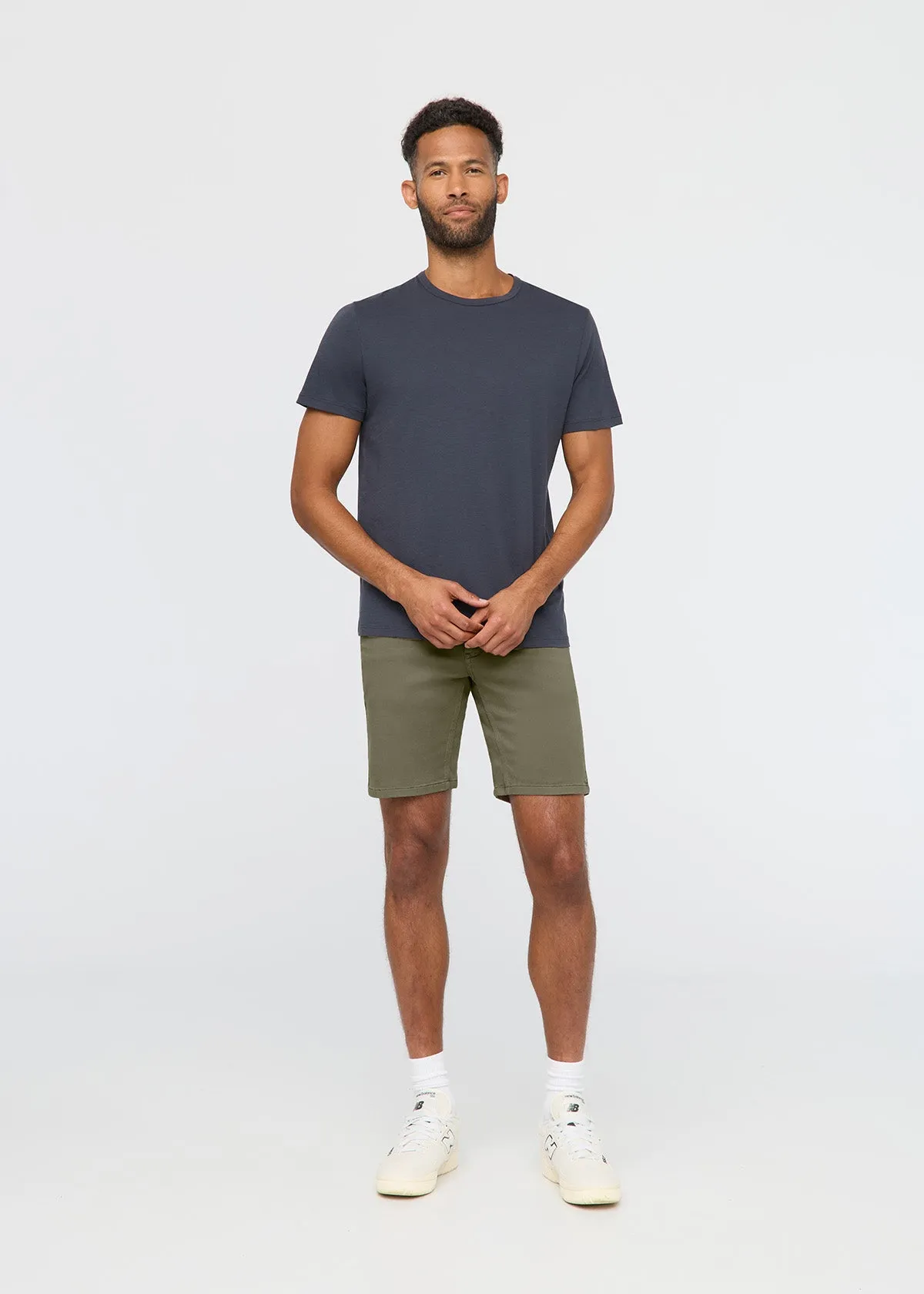 No Sweat Short Slim - Light Fern sold by DUER