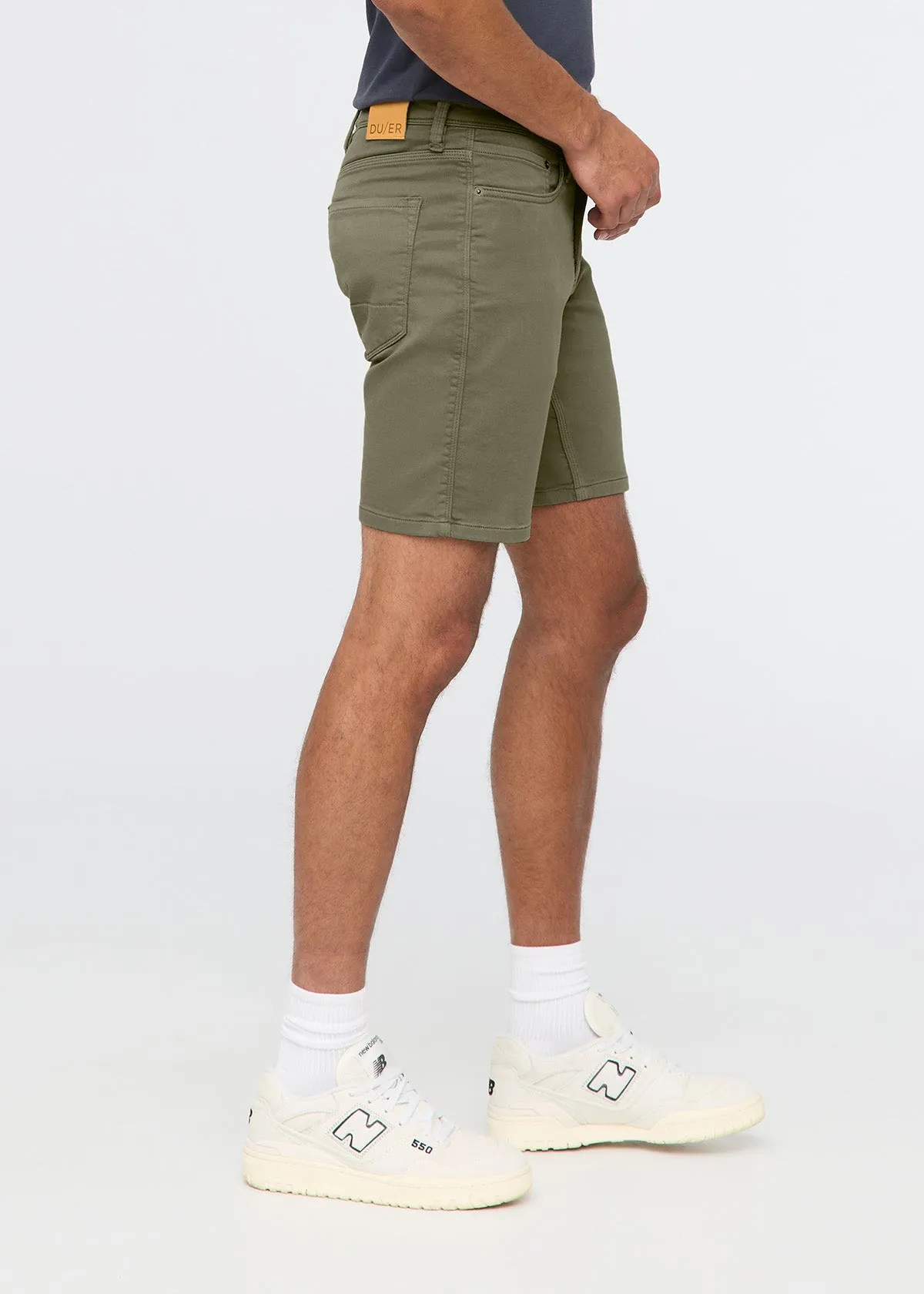 No Sweat Short Slim - Light Fern sold by DUER product image thumbnail 3