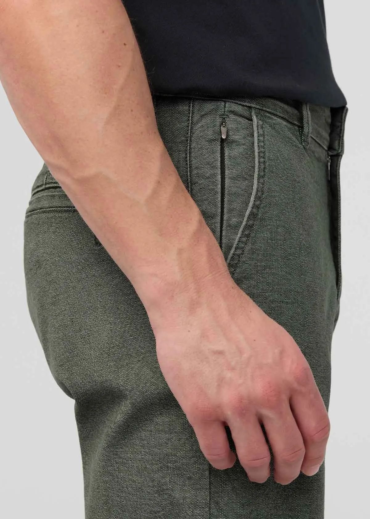 Stretch Canvas Relaxed Straight Chino - Black Spruce sold by DUER product image thumbnail 5