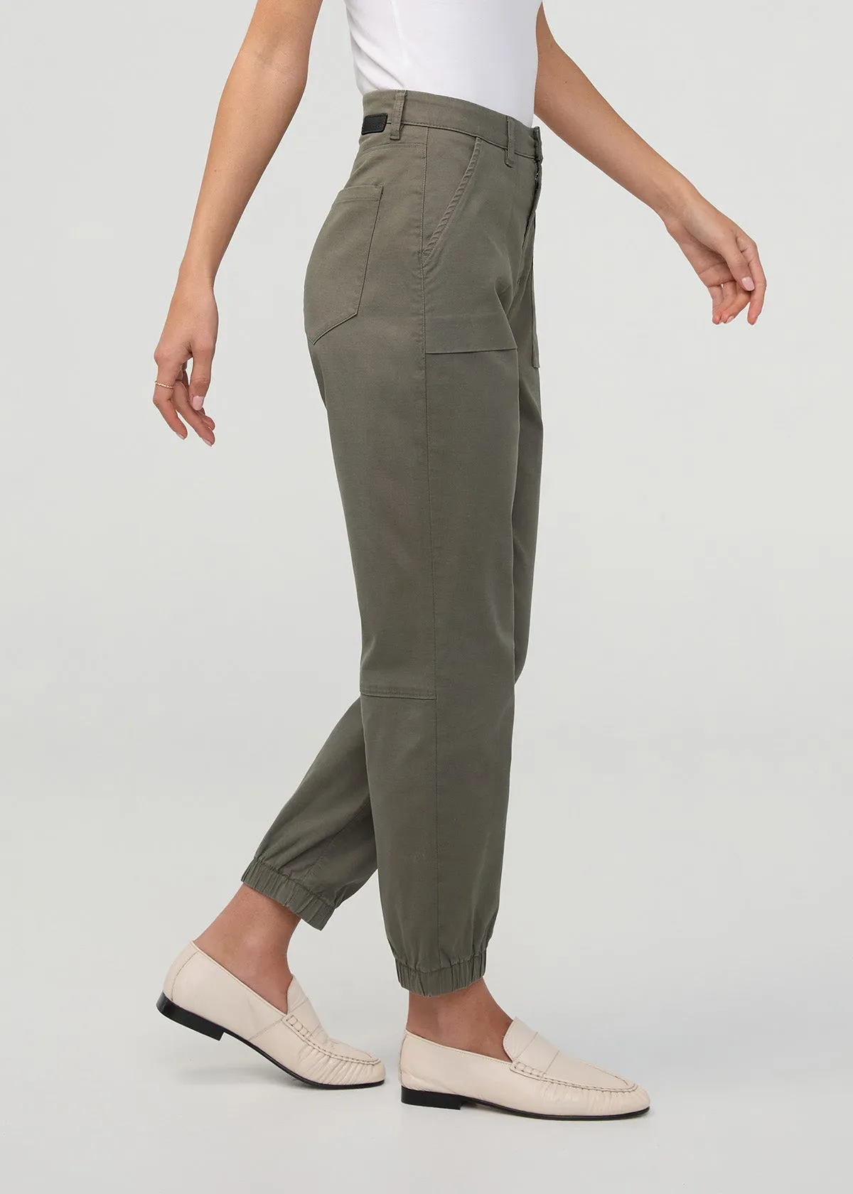 Live Lite High Rise Jogger - Thyme sold by DUER product image thumbnail 3