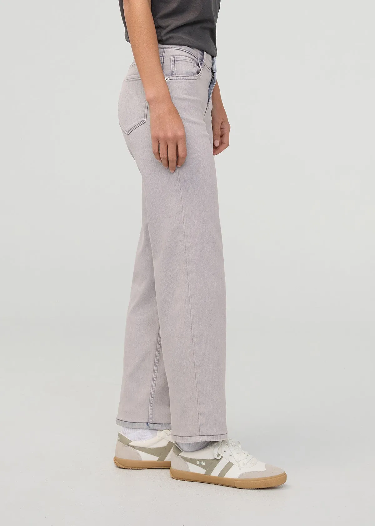 Performance Denim Mid Rise Straight - Quartz Fade sold by DUER product image thumbnail 3