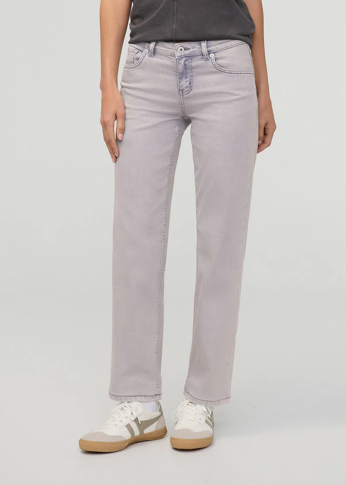 Performance Denim Mid Rise Straight - Quartz Fade sold by DUER product image thumbnail 2