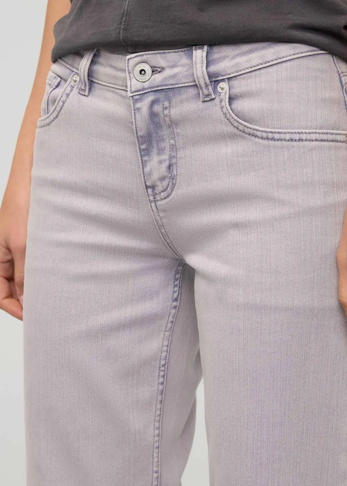 Performance Denim Mid Rise Straight - Quartz Fade sold by DUER product image thumbnail 5