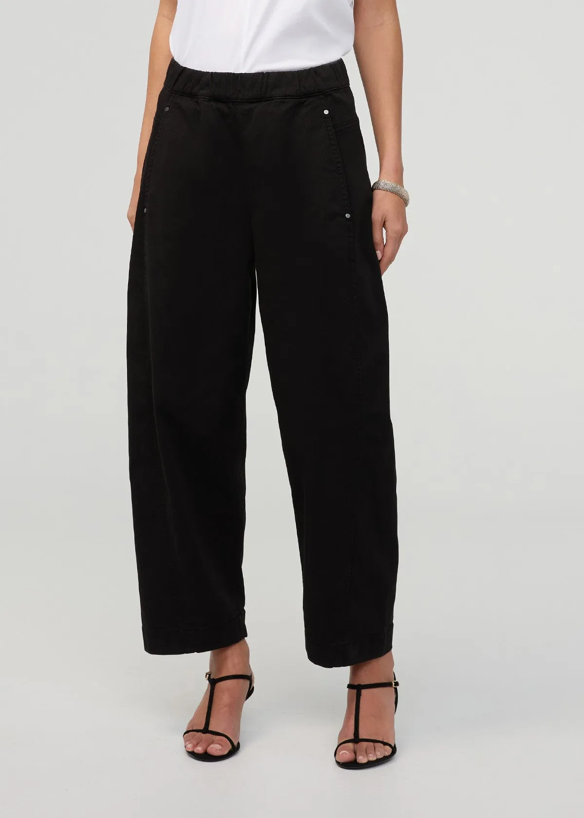 FlexTwill Barrel Pull On Pant - Black sold by DUER product image thumbnail 2