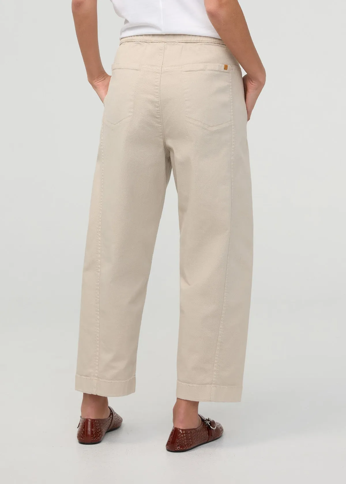 FlexTwill Barrel Pull On Pant - Sandstone sold by DUER product image thumbnail 4