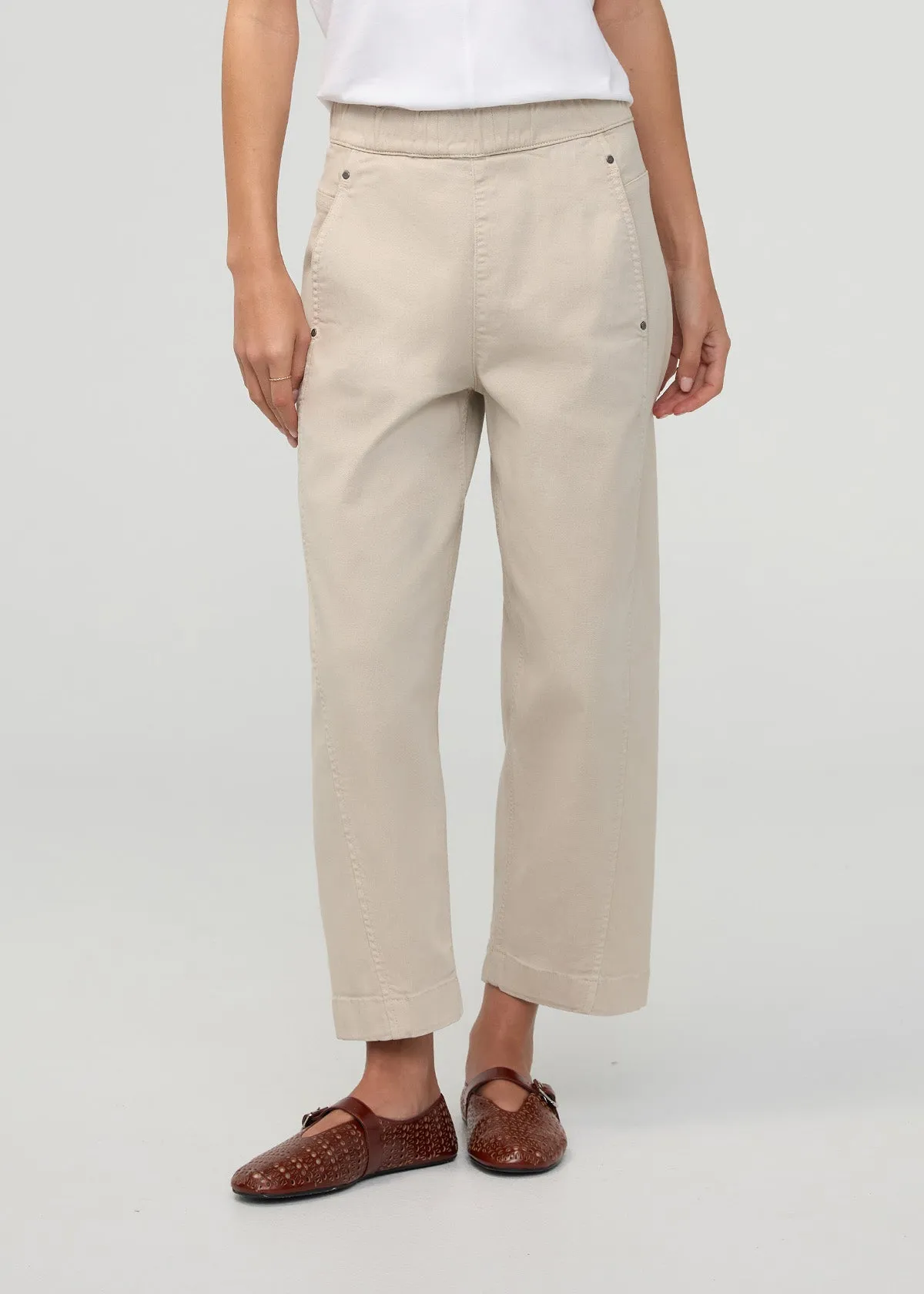 FlexTwill Barrel Pull On Pant - Sandstone sold by DUER product image thumbnail 2