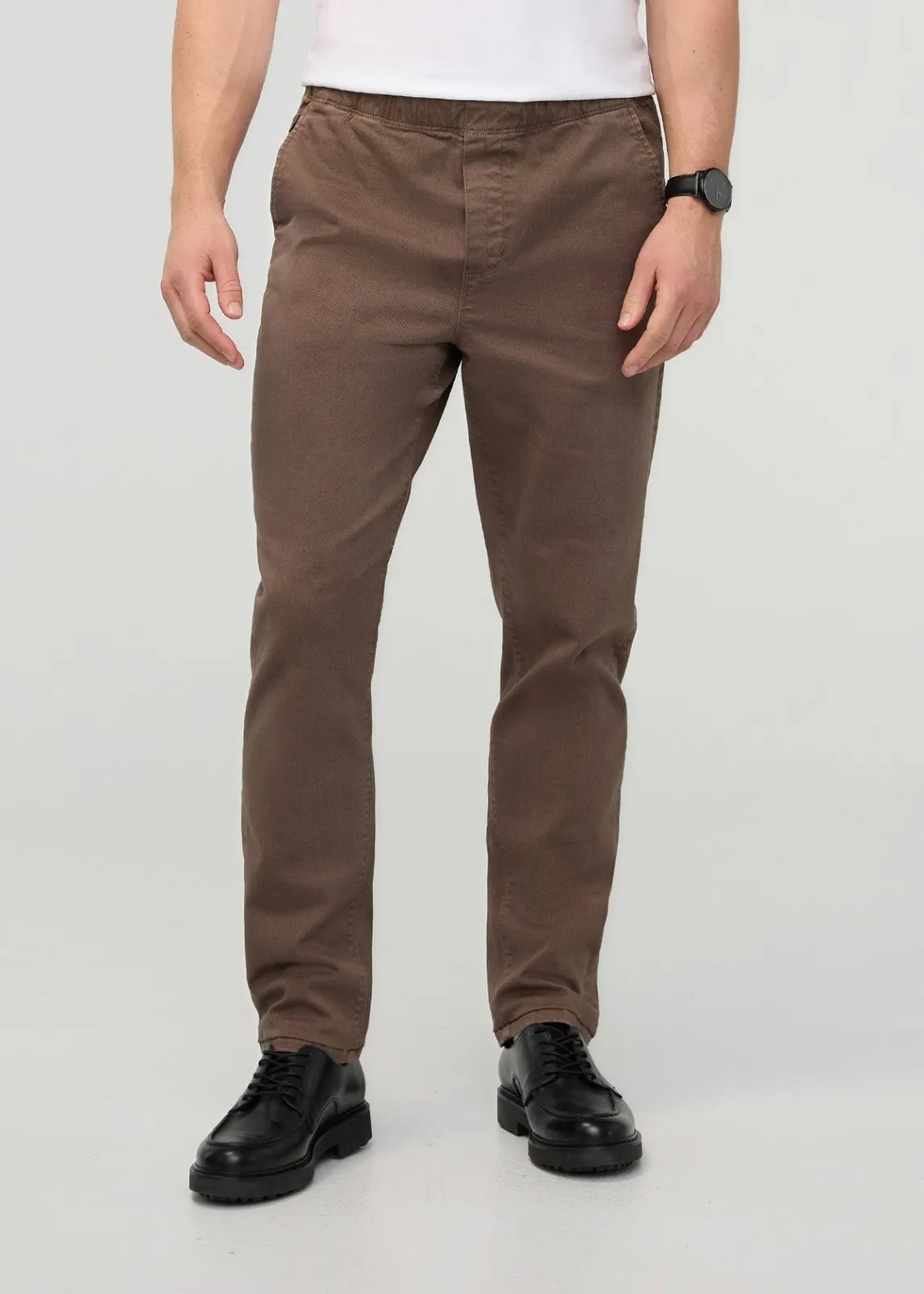 FlexTwill Relaxed Pull On Pant - Canteen sold by DUER product image thumbnail 2