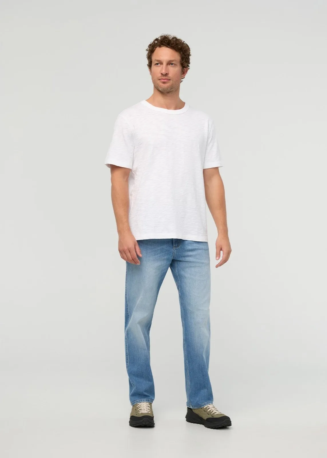 Midweight Slub Jersey Tee - White sold by DUER product image thumbnail 2
