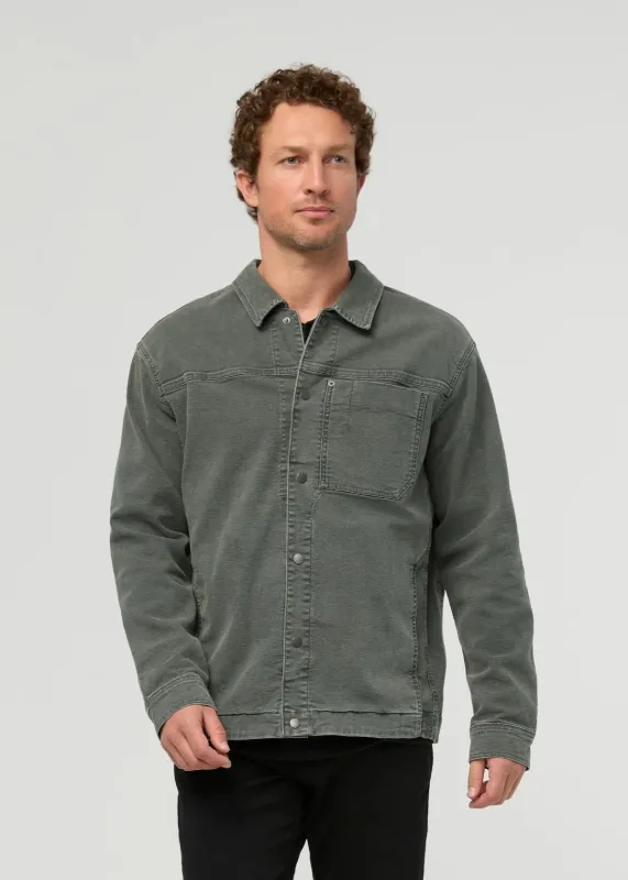Stretch Canvas Work Jacket - Thyme made by DUER