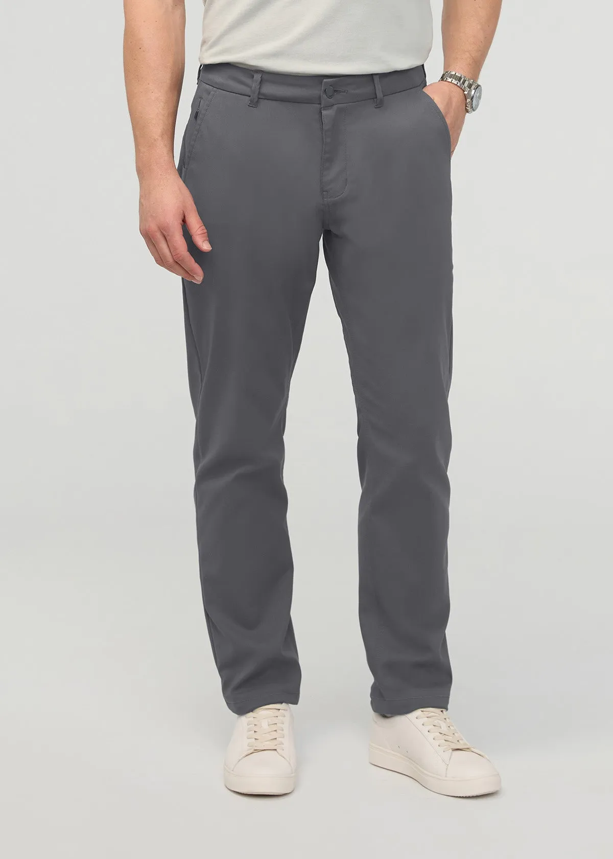 NuStretch Athletic Taper Trouser - River Rock sold by DUER product image thumbnail 2