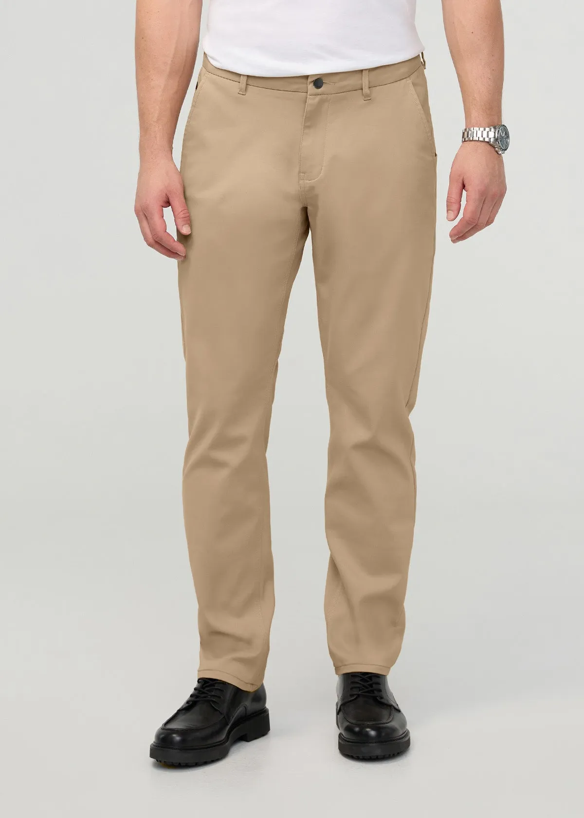 NuStretch Athletic Taper Trouser - Desert Khaki sold by DUER product image thumbnail 2
