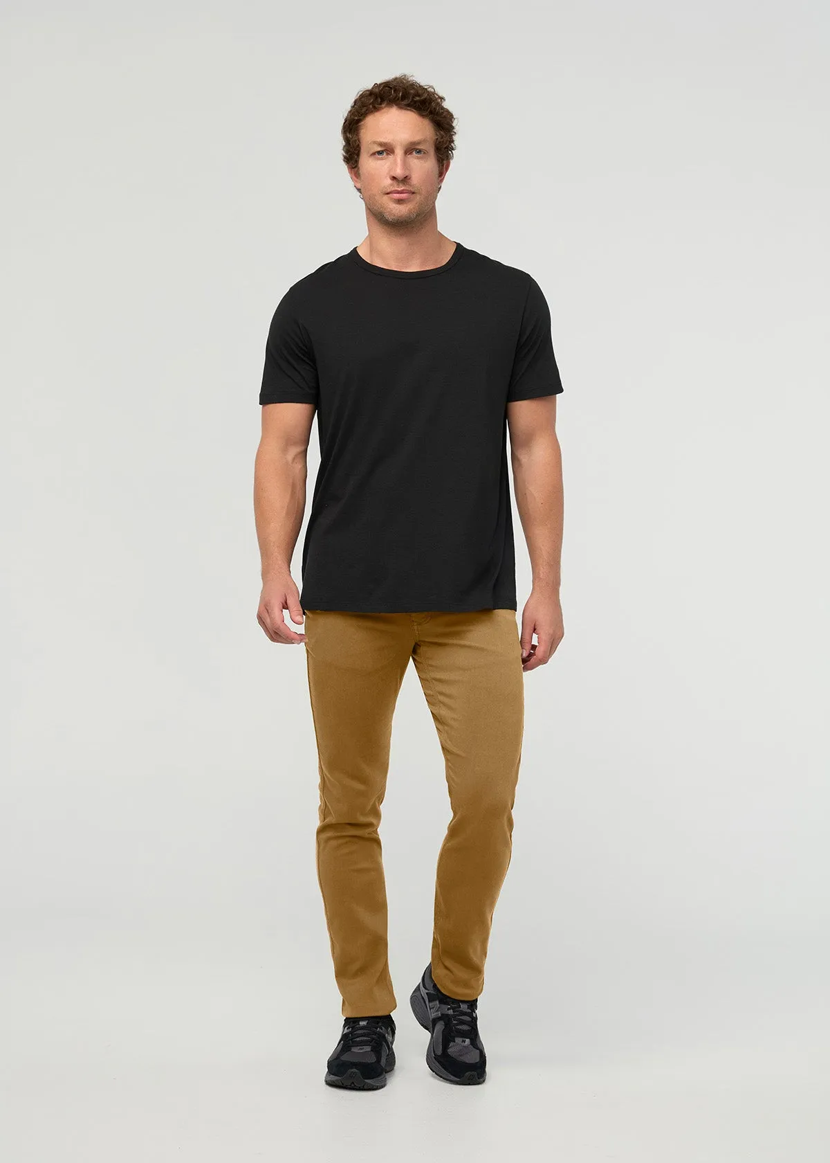 No Sweat Slim Taper - Caramel sold by DUER