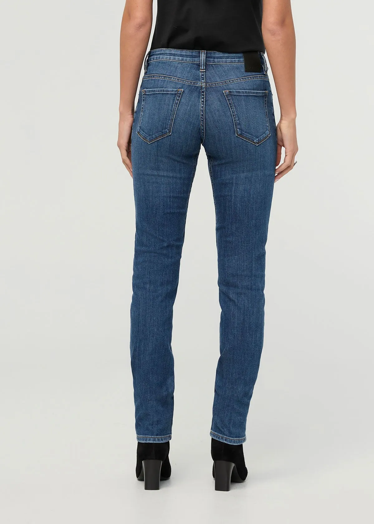 Performance Denim Mid Rise Slim Taper - Classic Stone sold by DUER product image thumbnail 4