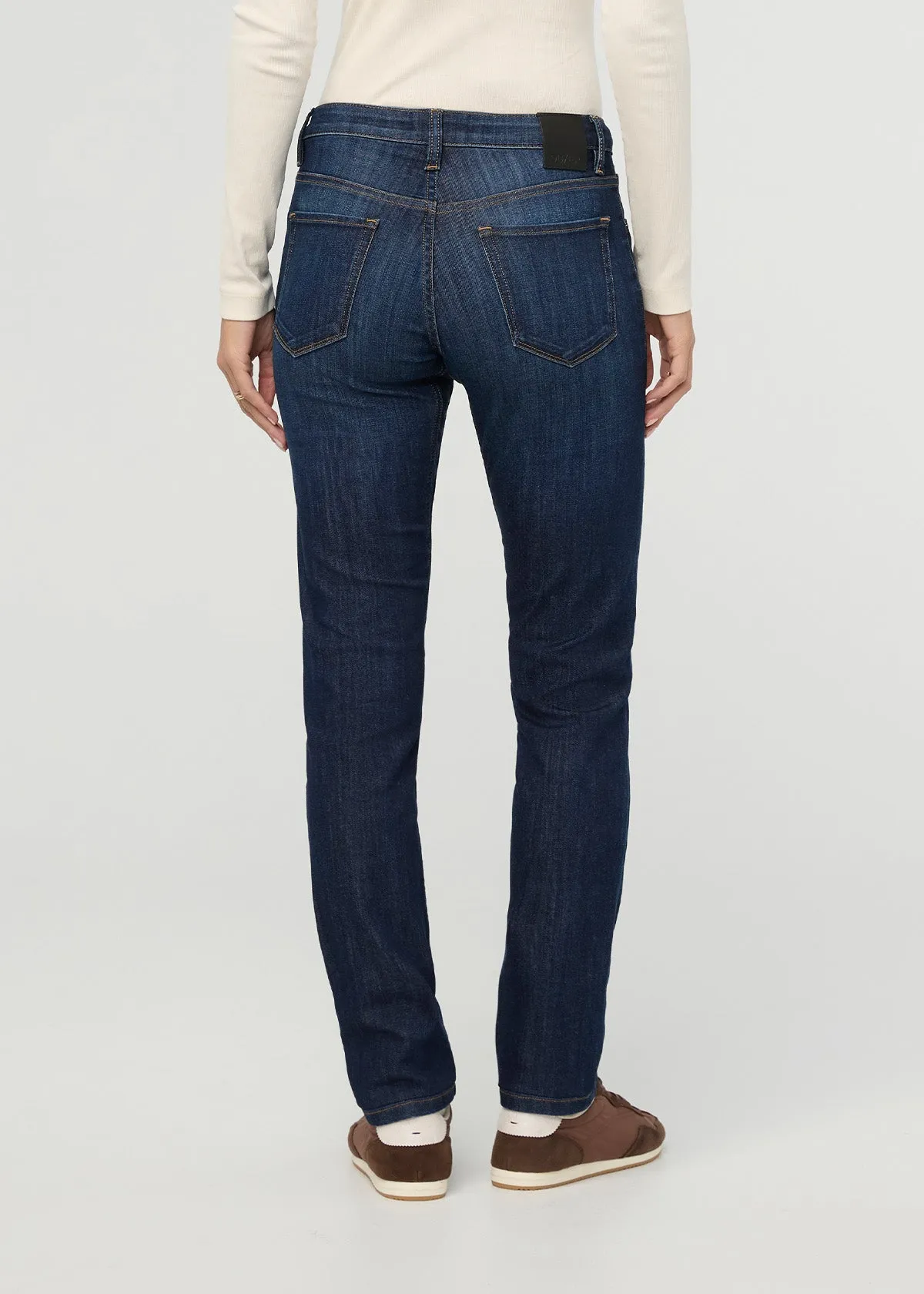 Performance Denim Mid Rise Slim Taper - Marina Blue sold by DUER product image thumbnail 4