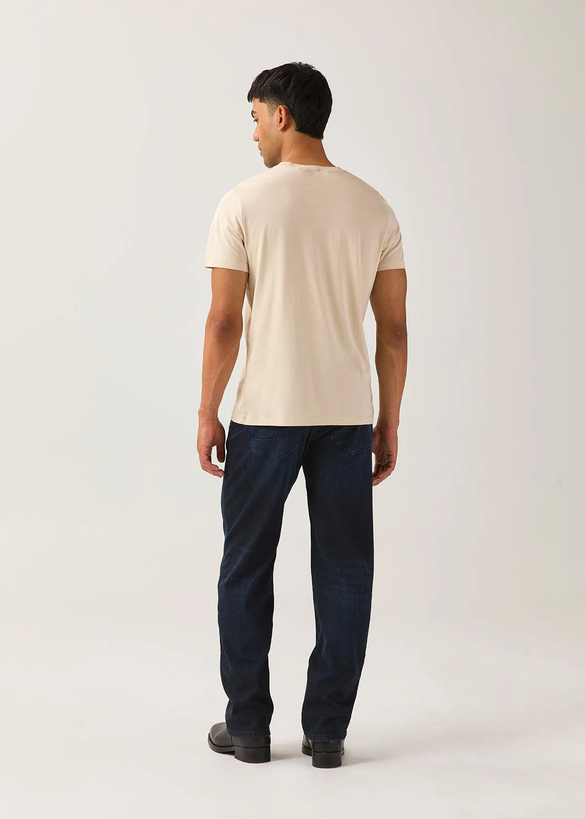 PurePima Only Tee - Oat sold by DUER product image thumbnail 4