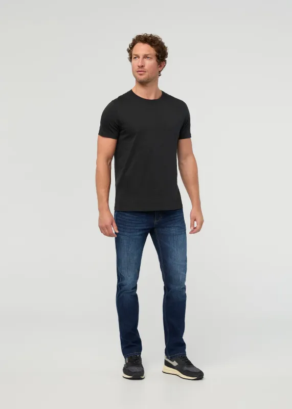 Performance Denim+ Slim Straight - Heritage Indigo made by DUER