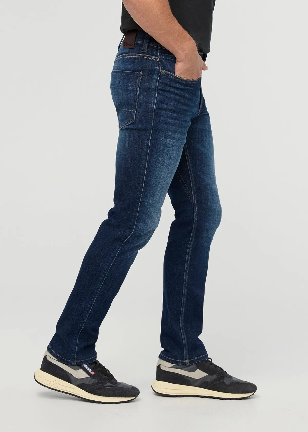 Performance Denim+ Slim Straight - Heritage Indigo sold by DUER product image thumbnail 3