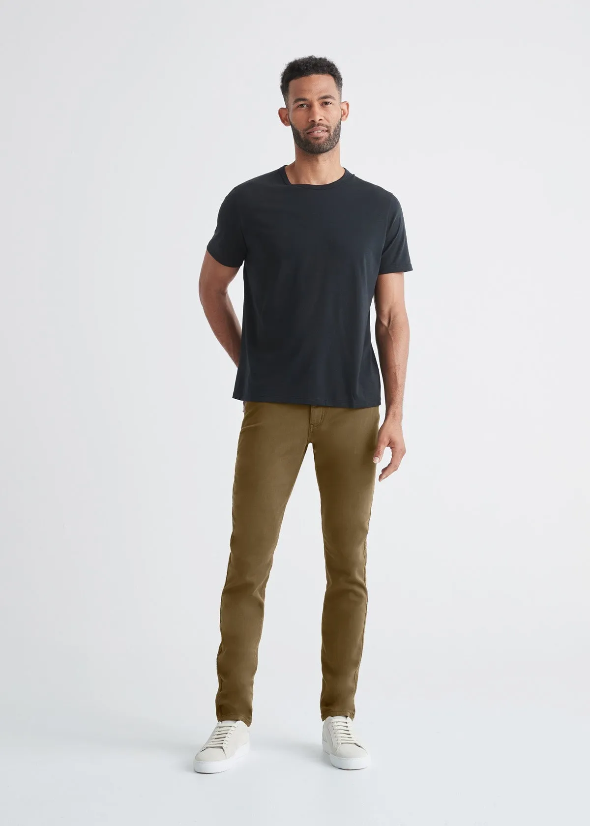 No Sweat Slim Taper - Tobacco sold by DUER