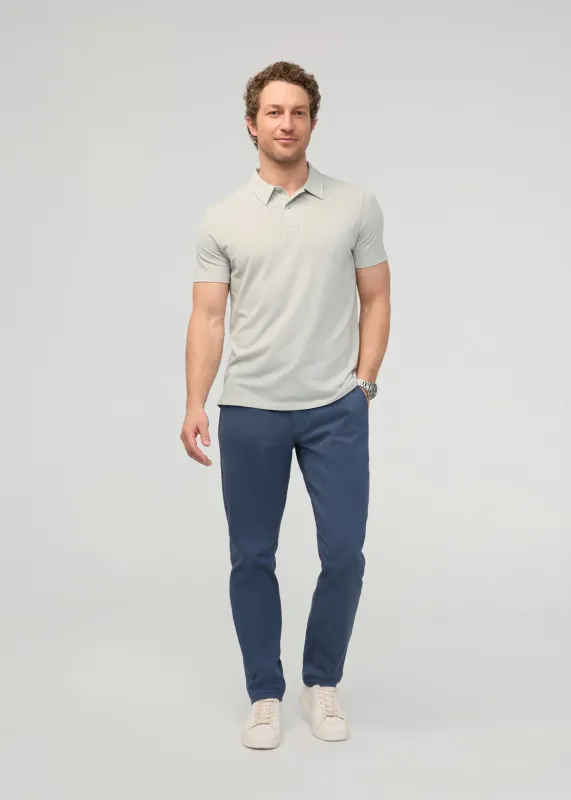 NuStretch Athletic Taper Trouser - Heritage Blue made by DUER