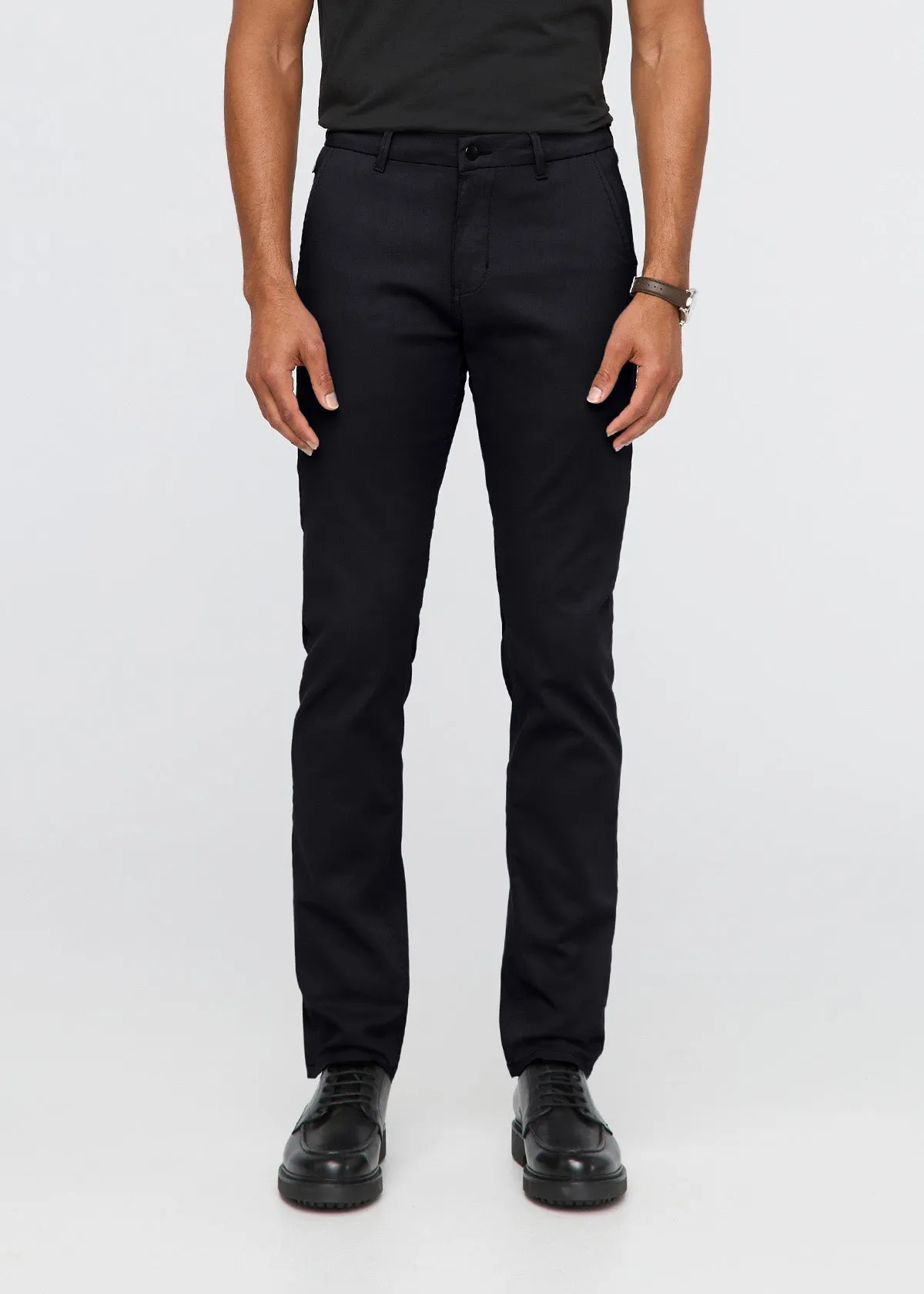 NuStretch Slim Straight Trouser - Black sold by DUER product image thumbnail 2