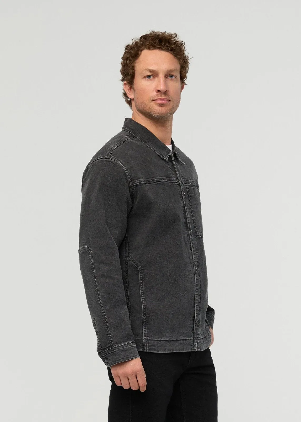 Stretch Canvas Work Jacket - Black sold by DUER product image thumbnail 3