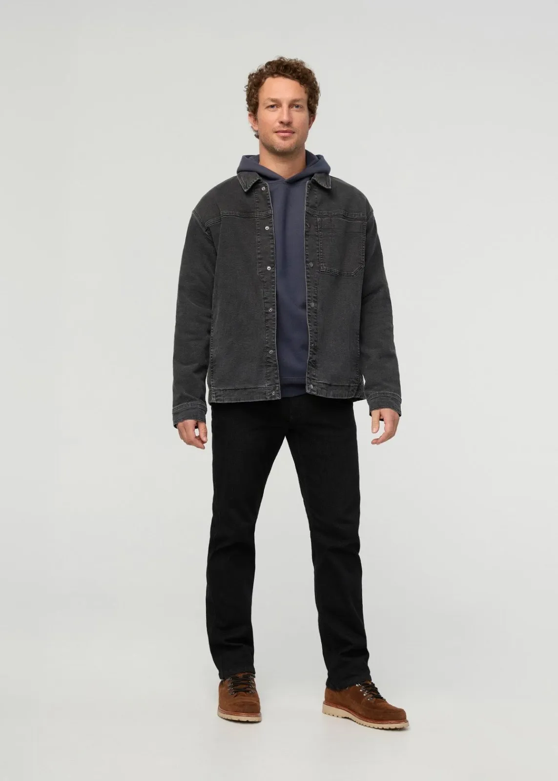 Stretch Canvas Work Jacket - Black sold by DUER product image thumbnail 2