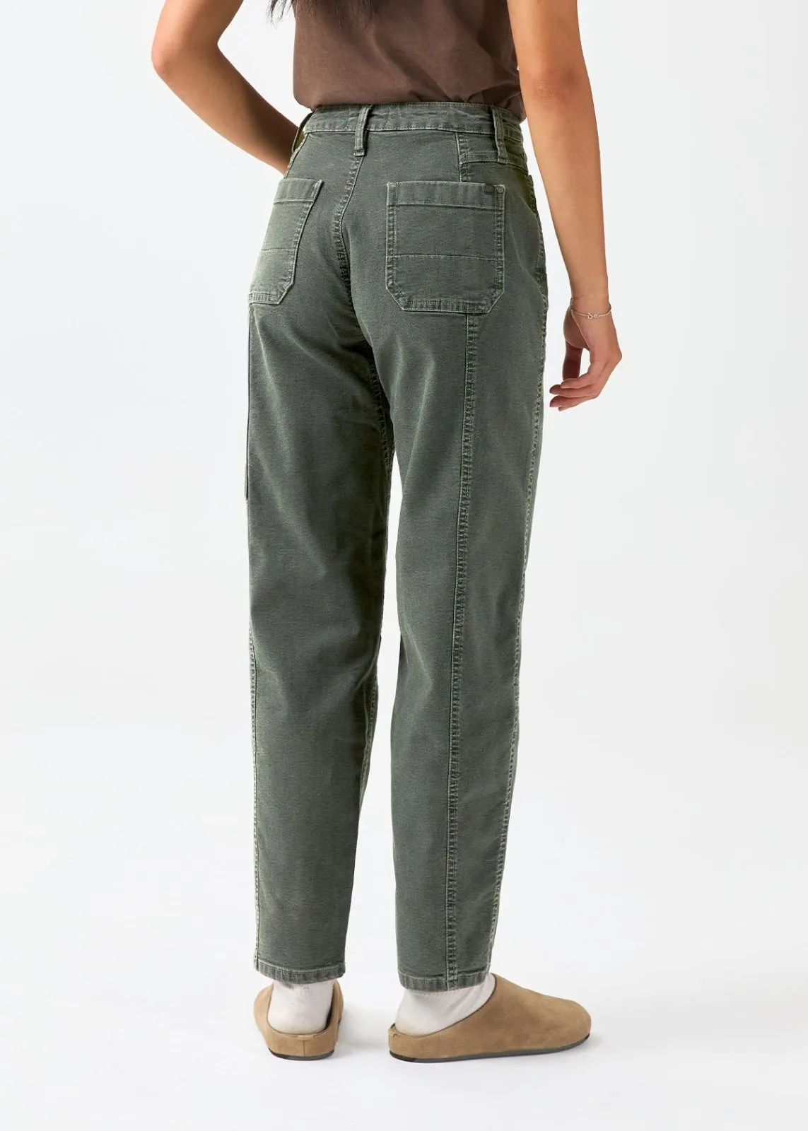 Stretch Canvas Utility Pant - Thyme sold by DUER product image thumbnail 5