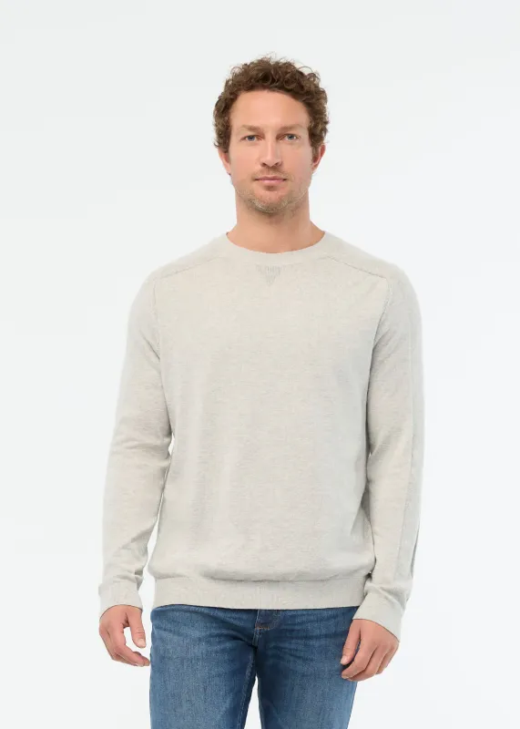 EasyKnit Lite Crew Neck - Earl Grey made by DUER