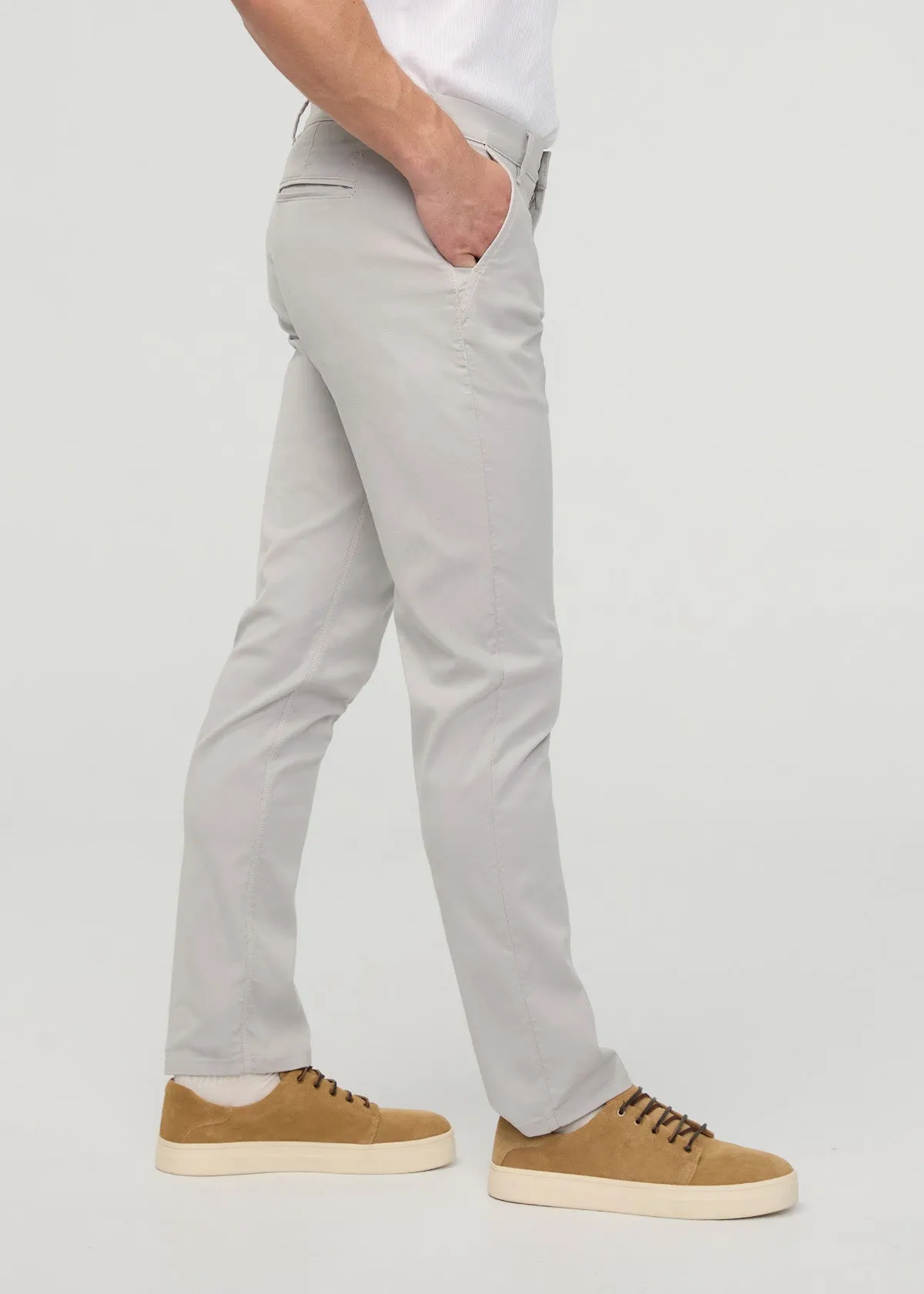 Live Lite Athletic Taper Chino - Mist sold by DUER product image thumbnail 3