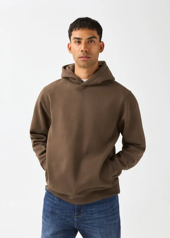 DuraSoft Fleece Motion Hoodie - Cocoa made by DUER